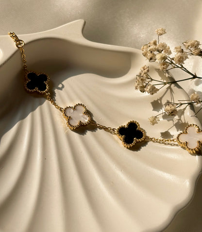 Ivy clover bracelet