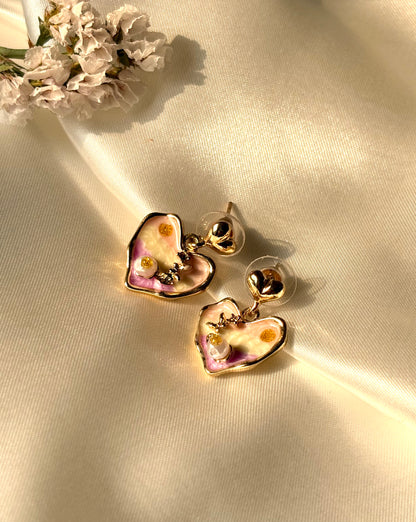 Jade earrings